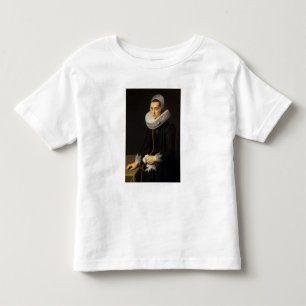 Das Portrait einer Lady in einem Schwarzen Kleid Kleinkind T-shirt