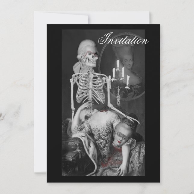 Das Portrait Einladung (Vorderseite)