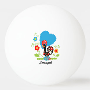 Das portugiesische Programm Tischtennisball