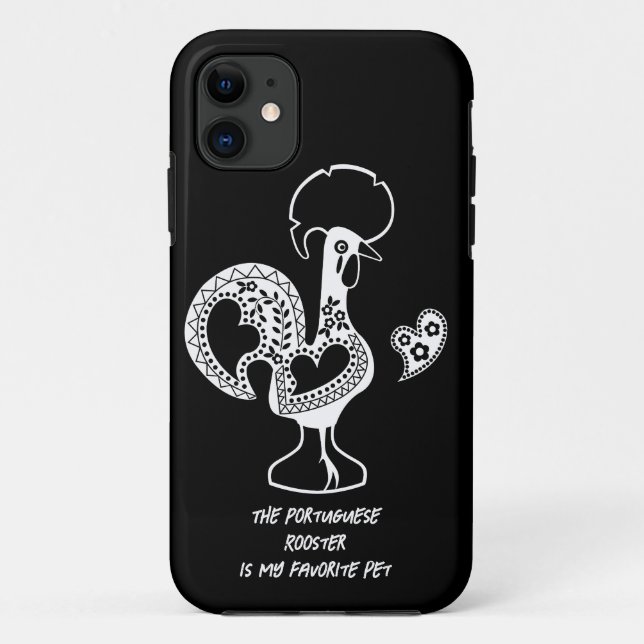 Das portugiesische Rooster ist mein Lieblingstier Case-Mate iPhone Hülle (Rückseite)