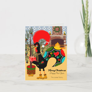 Das portugiesische Rooster und die Freude am Gesch Karte