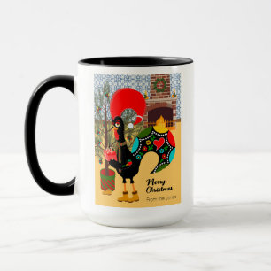 Das portugiesische Rooster und die Freude am Gesch Tasse