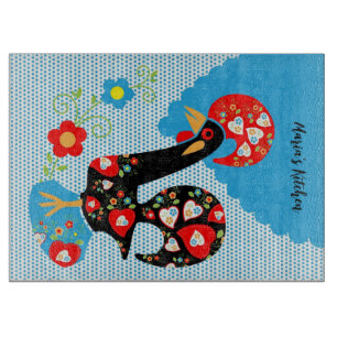 Das portugiesische Rooster von Barcelos Schneidebrett