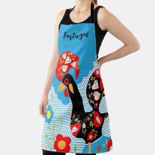 Das portugiesische Rooster von Barcelos Schürze