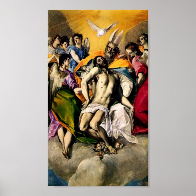 Das Poster der Heiligen Dreifaltigkeit (Vorne)