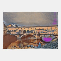 Das Poster der Ponte Vecchio Card - Akryldrucke