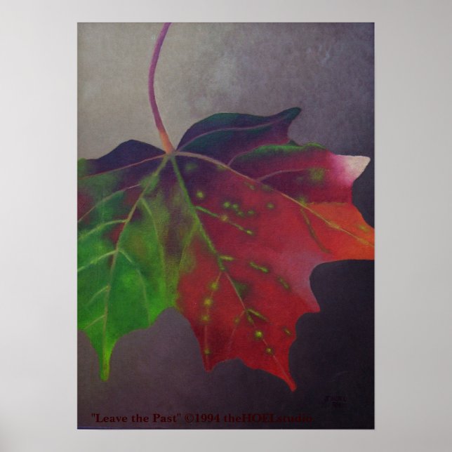 Das Poster der Vergangenheit verlassen (Vorne)