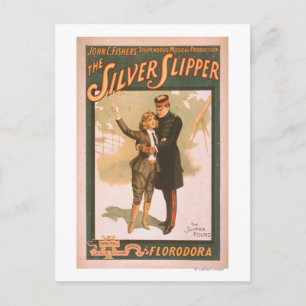 Das Poster des Silver Slipper Musical Theaters #1 Postkarte