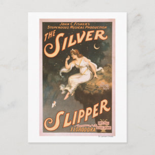Das Poster des Silver Slipper Musical Theaters #2 Postkarte