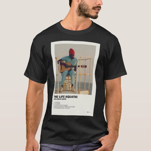 Das Poster "Life Aquatic" T-Shirt (Vorderseite)