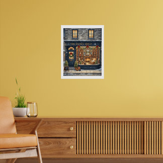 Das Poster 'The Snowy Shelf'