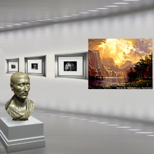 Das Poster "Unter den Sierra Nevada"