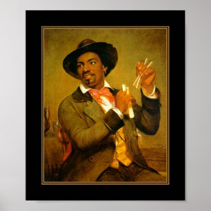 Das Poster Vintag den Knochen Player 2