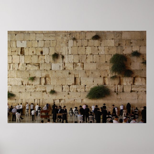 Das Poster "Western Wall/Wing Wall" (Vorne)