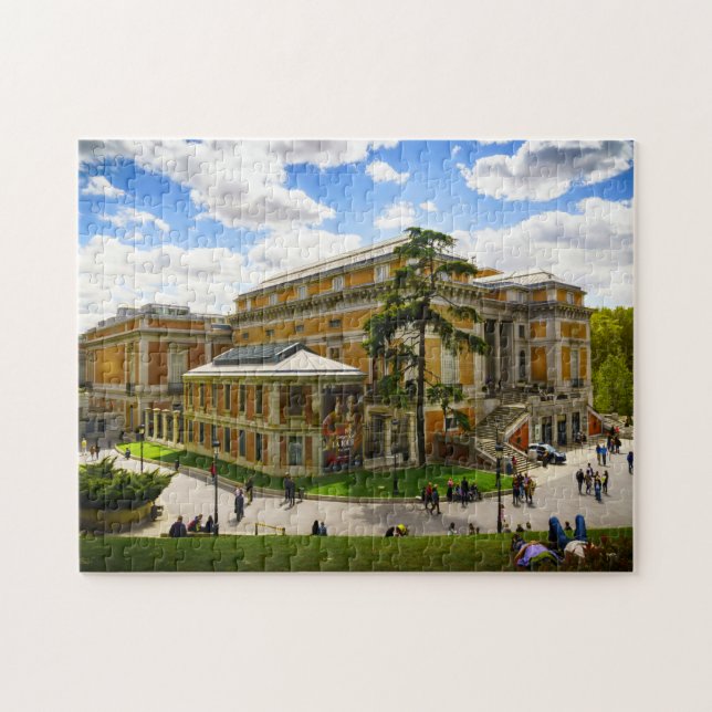 Das Prado Madrid. Spanien. Puzzle (Horizontal)