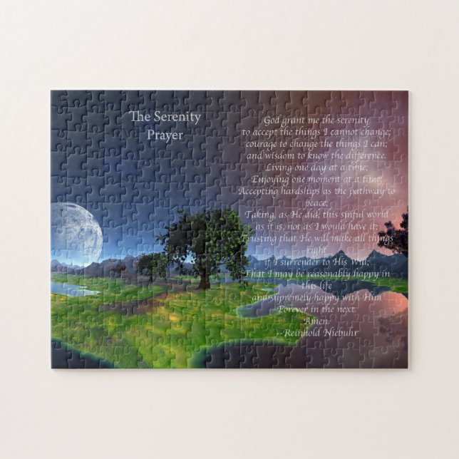 Das Prayer Landschaftsbild des Herrn Puzzl Puzzle (Horizontal)