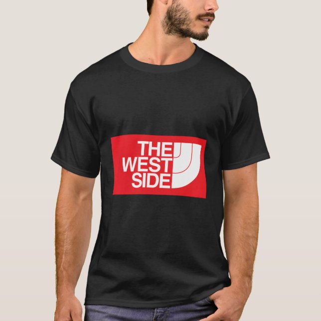 Das Premium-T-Shirt der West Side Dub T-Shirt (Vorderseite)