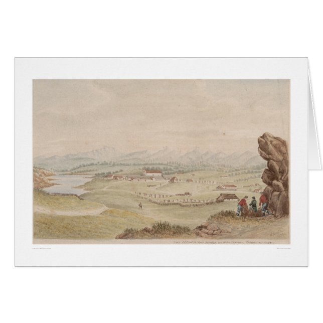 Das Presidio und der Pueblo von Monterey (1104) (Vorderseite (Horizontal))