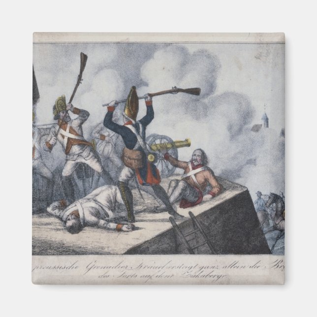 Das preußische Grenadier Magnet (Vorne)