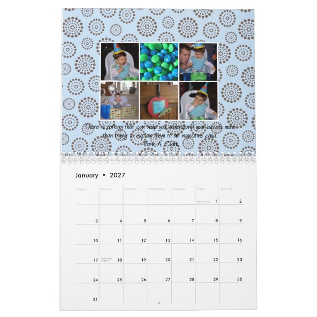 Das Pricketts 2008 Kalender (Jan 2027)