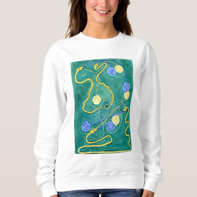 Das Primordiale Chaos von Hilma af Klint Sweatshirt (Vorderseite)