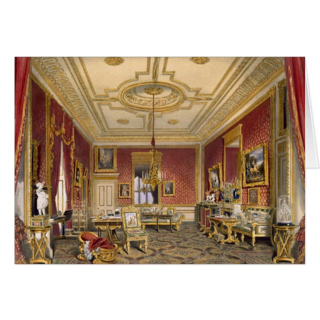 Das private Wohnzimmer der Königin, Windsor (Vorderseite (Horizontal))