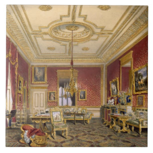 Das private Wohnzimmer der Königin, Windsor Fliese