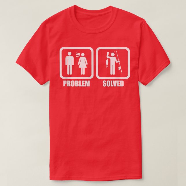Das Problem der Fischerei unter der Flagge  T-Shirt (Design vorne)