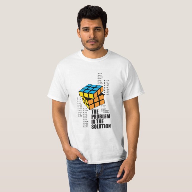 Das Problem ist die Lösung T-Shirt (Vorne ganz)