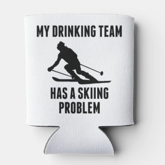 Das Problem mit dem Trinken des Teamskifahrens Dosenkühler