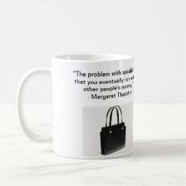 Das Problem mit Sozialismus - Frau Thatcher Mug Tasse