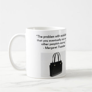 Das Problem mit Sozialismus - Frau Thatcher Mug Tasse