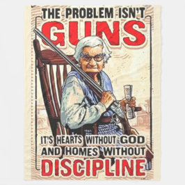 DAS PROBLEM WIRD NICHT GEGANGEN FLEECEDECKE