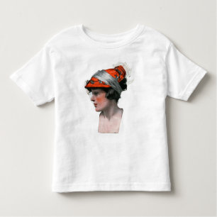 Das Profil der Frau Kleinkind T-shirt