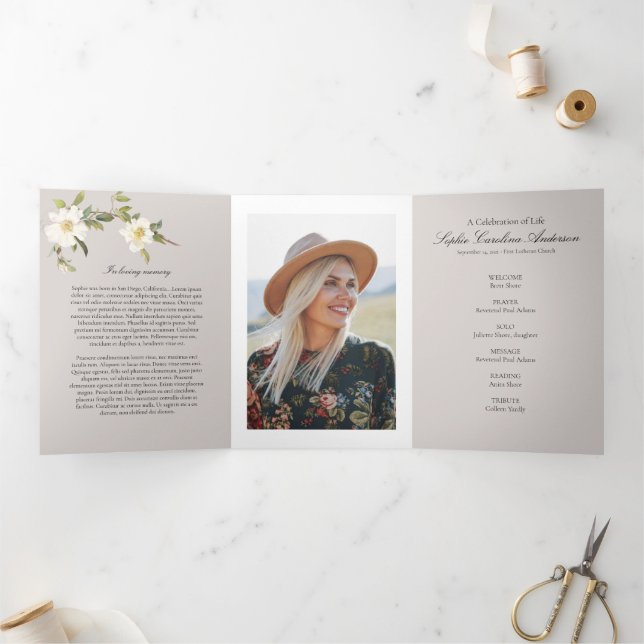 Das Programm "Weißes Kreuz" (Innenseite)