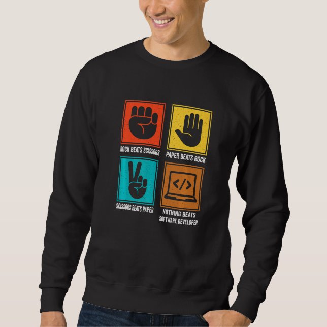 Das Programmieren von Software-Entwicklern ist nic Sweatshirt (Vorderseite)