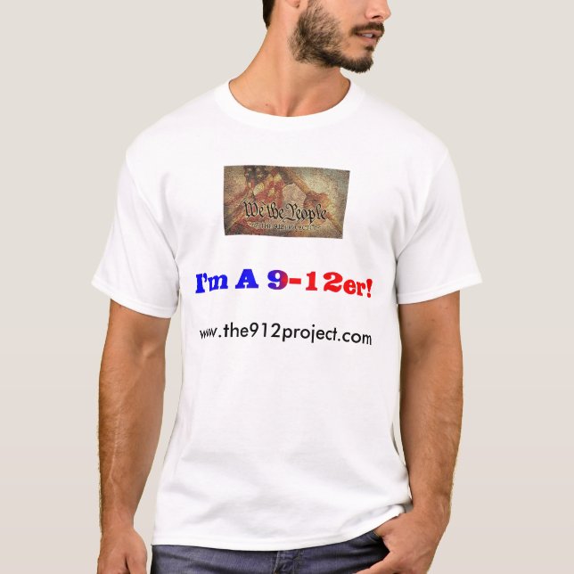 Das Projekt 9-12 und "ich sind ein 9-12er! " T-Shirt (Vorderseite)