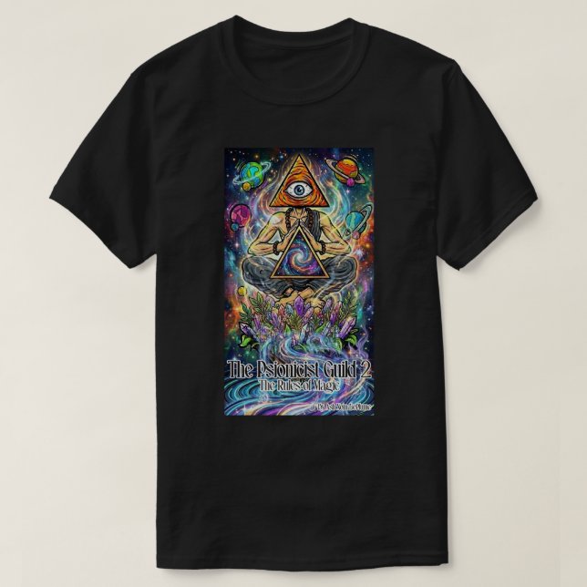 Das Psionicist Guild 2 Dark T-Shirt (Design vorne)