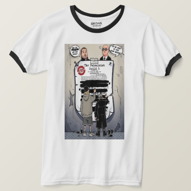 Das Psionicist-Guild-3-Ringer-T-Shirt T-Shirt (Design vorne)