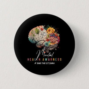 Das psychische Bewusstsein der Stigma-psychische P Button