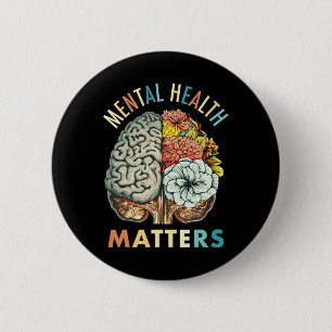 Das psychische Bewusstsein der Stigma-psychische P Button
