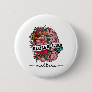 Das psychische Bewusstsein der Stigma-psychische P Button