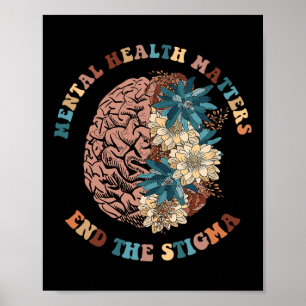Das psychische Bewusstsein der Stigma-psychische P Poster