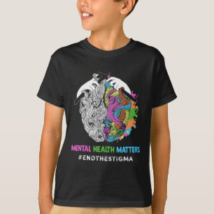 Das psychische Bewusstsein der Stigma-psychische P T-Shirt