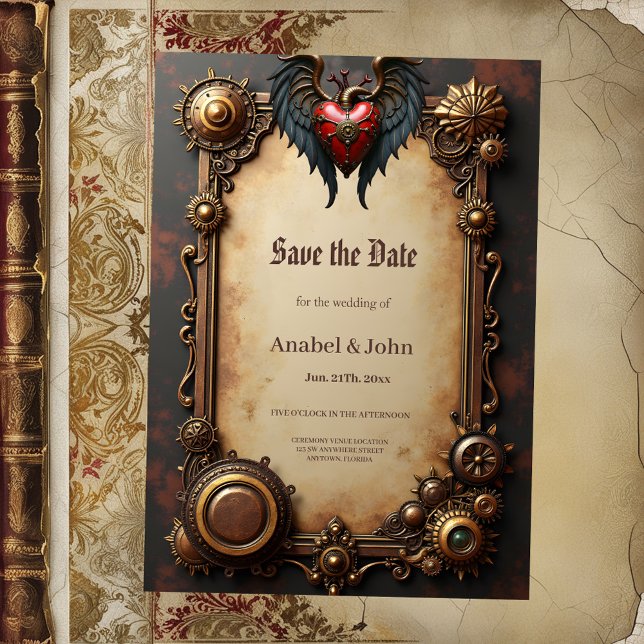 Das pulsierende Herz der Mechanik Save The Date (Von Creator hochgeladen)