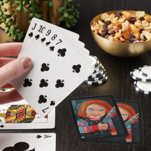 Das Puppenbild von Alfred Fox Spielkarten