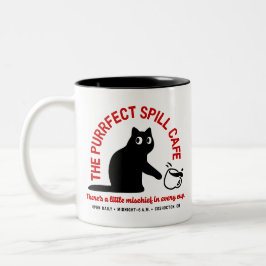 Das Purfect Spill Cafe 11 oz. Zweifarbige Tasse