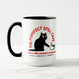 Das Purfect Spill Cafe 15 oz. Combo Tasse