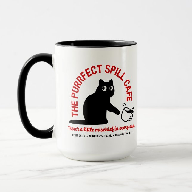 Das Purfect Spill Cafe 15 oz. Combo Tasse (Links)