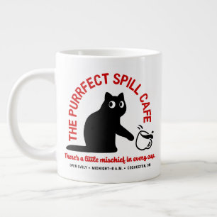 Das Purfect Spill Café Jumbo-Tasse